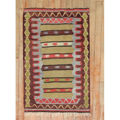 Turkish Kilim Scatter Rug No. 30484