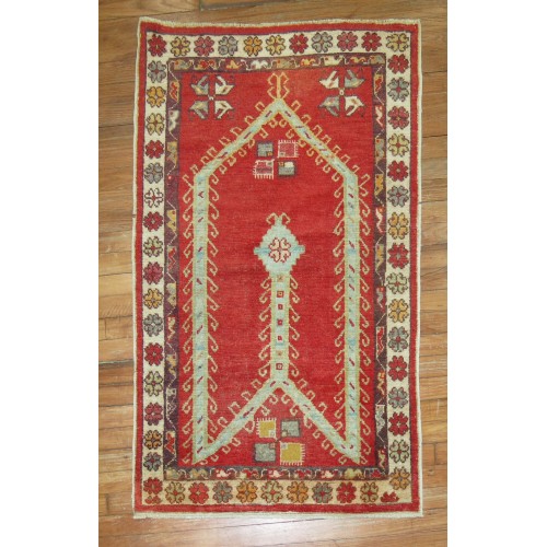 Antique Anatolian Prayer Rug No. 30847