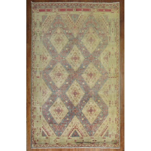 Geometric Antique Khotan Rug No. 30961