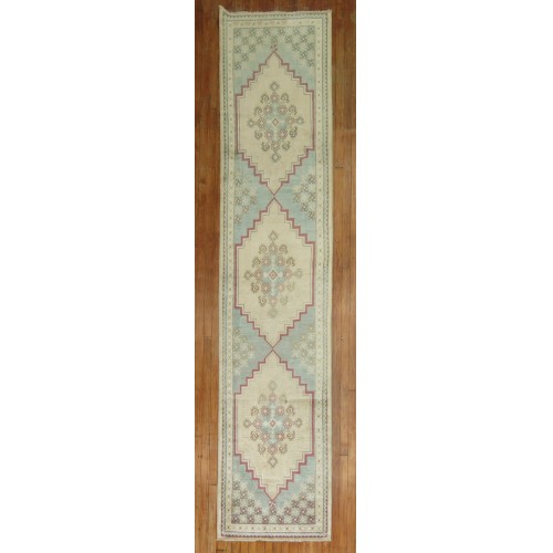 Vintage Turkish Anatolian Runner No. 31002