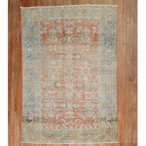 Distressed Persian Antique Lilihan Rug No. 31623