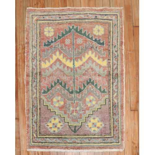 Turkish Anatolian Prayer Style rug No. 31679
