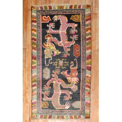 Dragon Tibetan Rug No. 31722