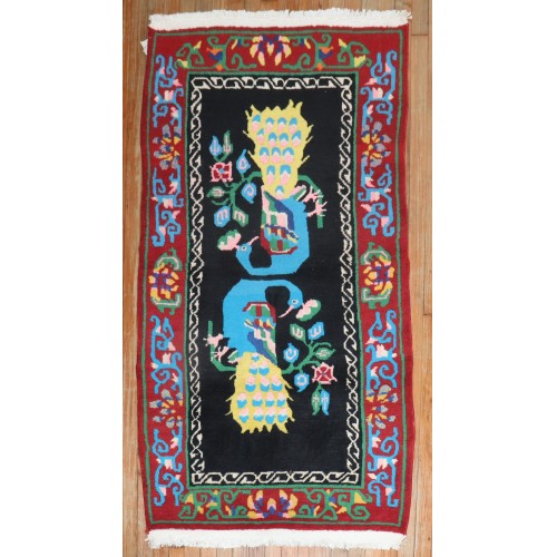 Vintage Tibetan Rug No. 31782