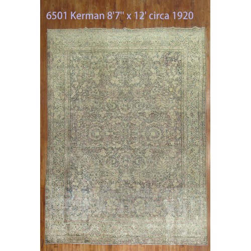 Lavender Persian Kerman Rug No. 6501