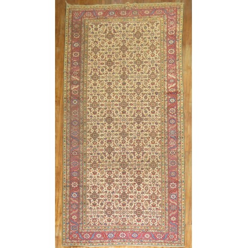 Rare Bakshaish Antique Corridor Rug No. 6826