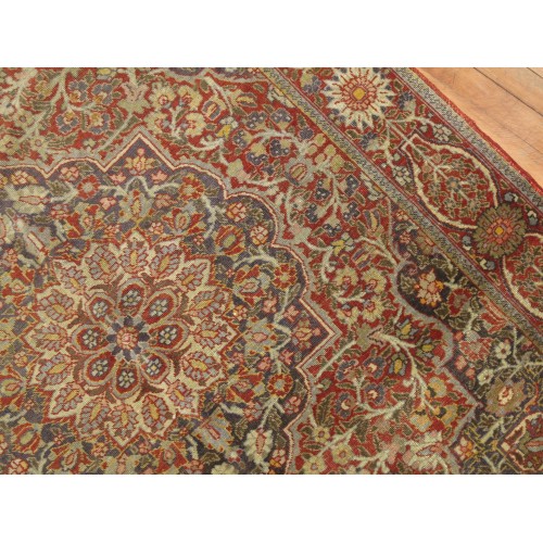 Vintage Persian Tabriz Carpet No. 7184