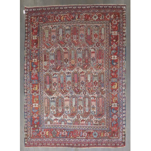 Tribal Antique Shiraz Paisley Rug No. 7349