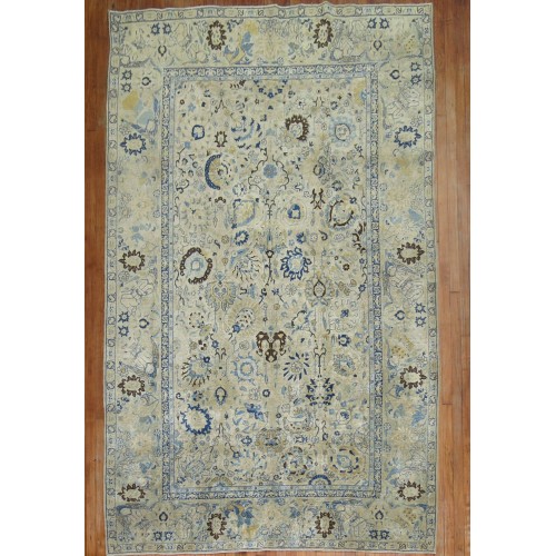 Paradise Pictorial Persian Tabriz Rug No. 7551