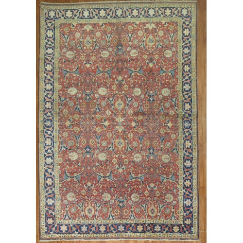 Antique Tabriz Rug No. 8206