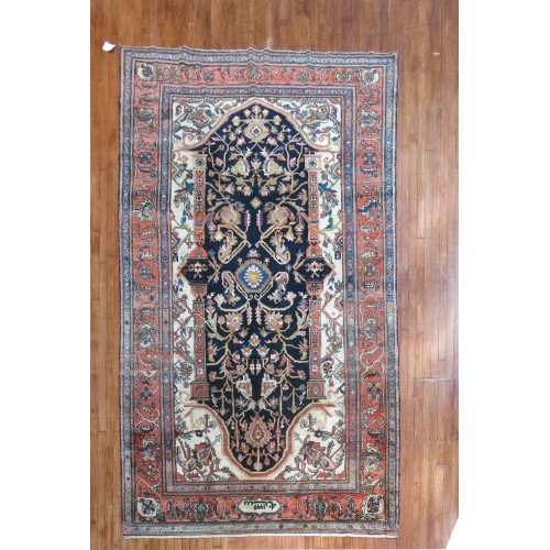 Antique Malayer Gallery Carpet No. 8404