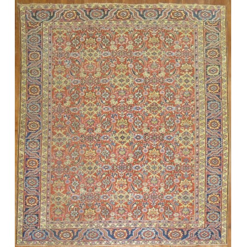 Antique Persian Heriz All-Over Rug No. 8575