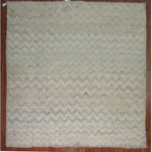 Vintage Inspired Square Tulu No. 8609
