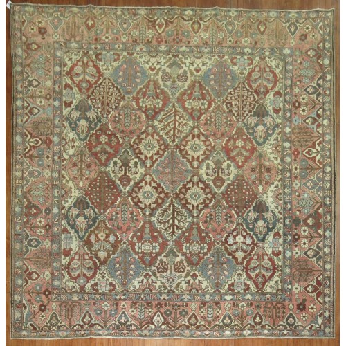 Square Persian Bakhtiari Rug No. 8706