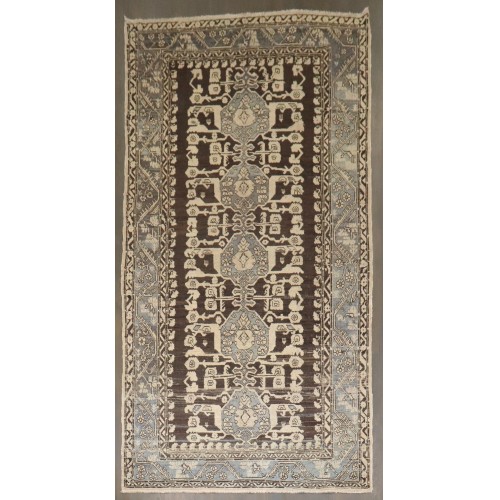 Antique Turkish Kula Gallery rug No. 8755