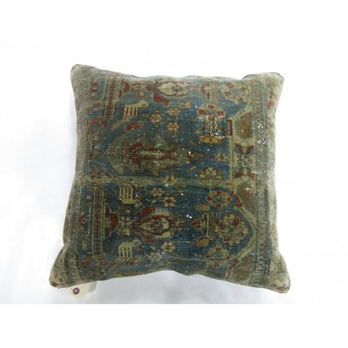 19th Century Mohtasham Rug Pillow No. 8998q