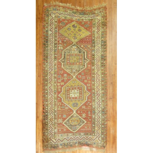 19th Century Soumac Rug No. 9066