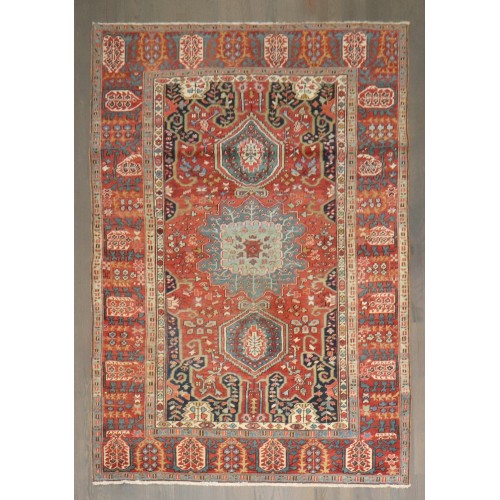 Antique Serapi Rug No. 9093