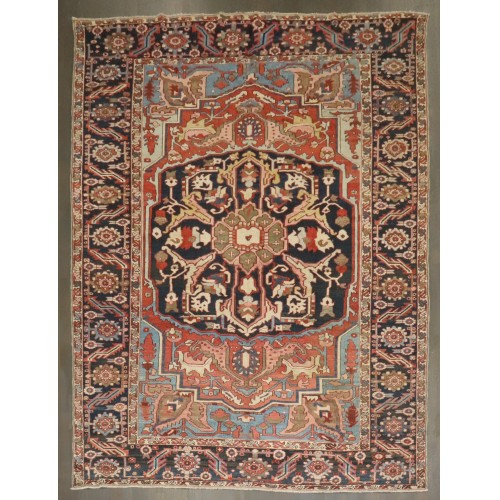 Antique Heriz Karadja Rug No. 9094