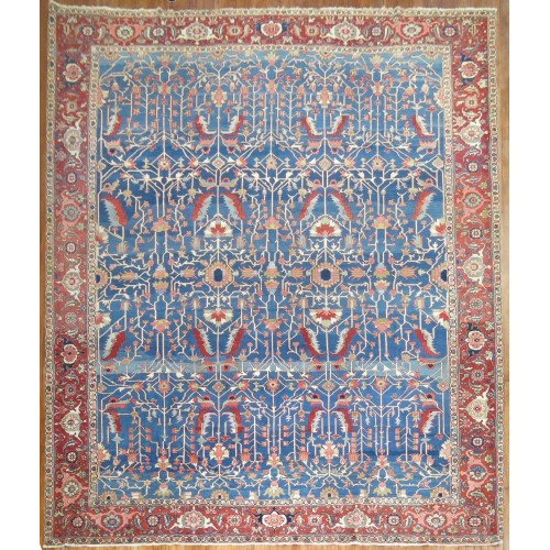 19th Century Serapi Rug No. 9415