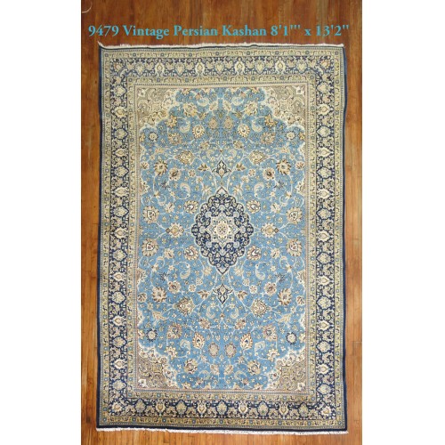 Antique Kashan Rug No. 9479