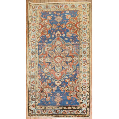 Blue Persian Heriz rug No. 9499