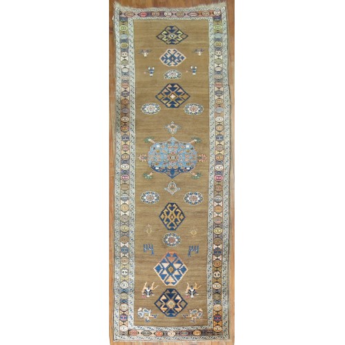 Folk Art Persian Serab Runner No. 9864