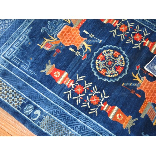 Eclectic Antique Chinese Rug No. j1451