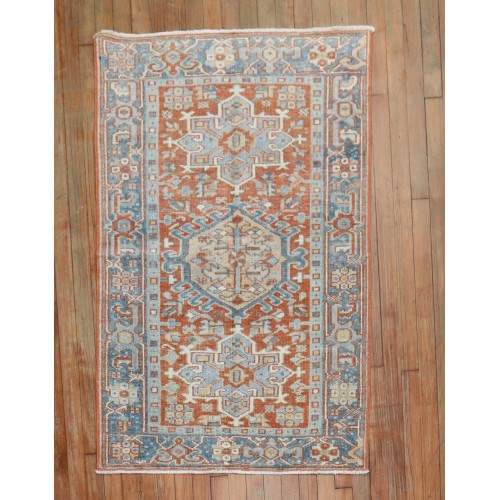 Orange Heriz Karadja Rug No. j2226