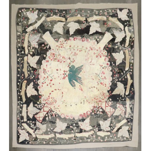 Square American Hook Rug No. j2594