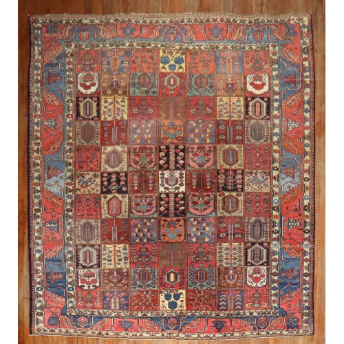 Colorful Antique Persian Bakhtiari Rug No. j2605