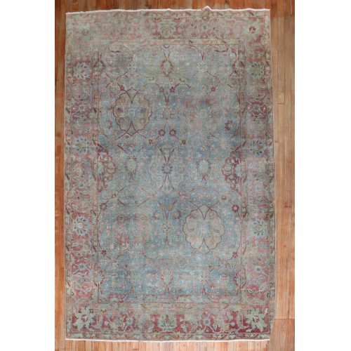 Persian Yazd Antique Rug No. j2681