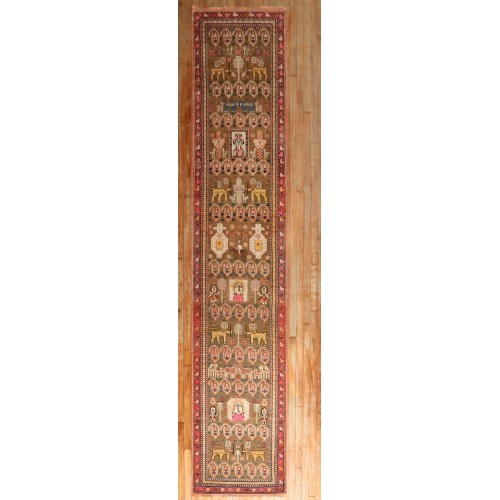 Quirky Northwest Persian Lion King Runner No. j2802