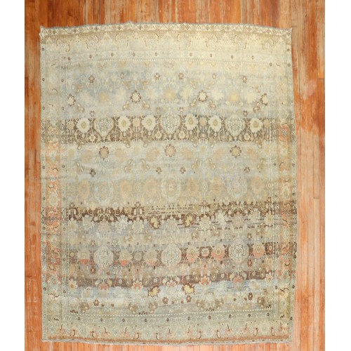 Square Antique Persian Bidjar Carpet No. j2899