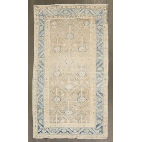 Persian Hamedan Neutral Color Rug No. j3485