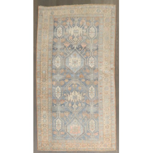 Persian Bidjar Soft Blue Color Rug No. j3785