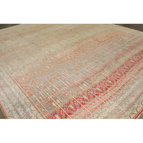 Cypress Tree Square Antique Bidjar Rug No. j3841