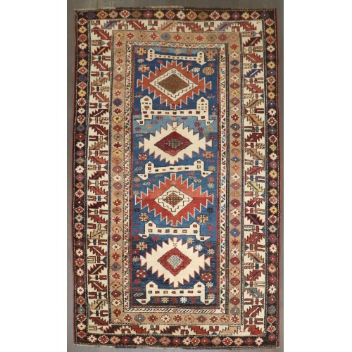 19th Century Antique Shirvan Rug No. j3847