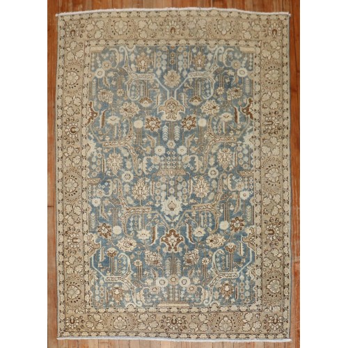 Blue Persian Tabriz Rug No. j3939