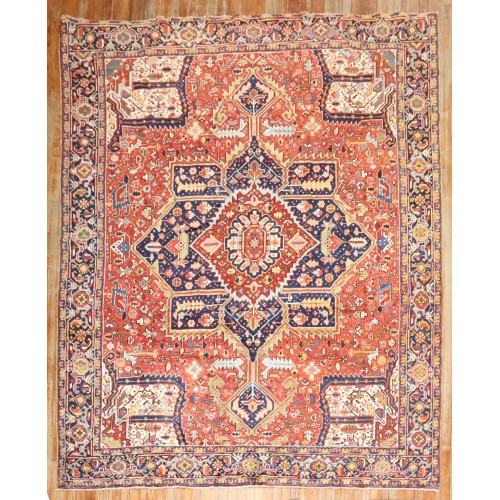 Traditional Antique Heriz Rug No. j3977