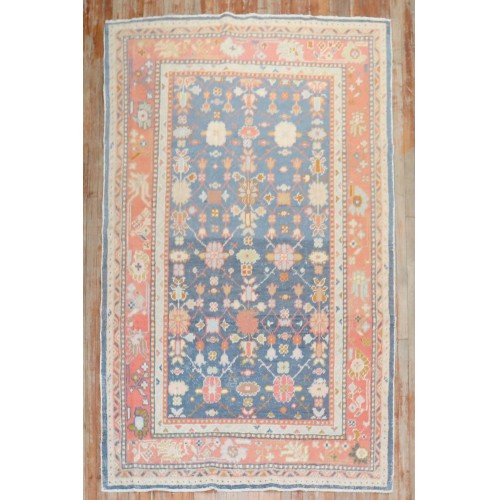 Antique Turkish Oushak Rug No. j4000