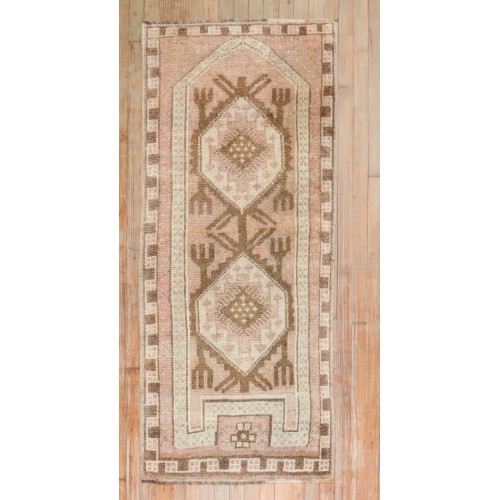 Vintage Turkish Tribal Runner No. j4007