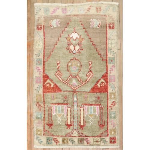 Vintage Kars Small Prayer Rug No. j4018