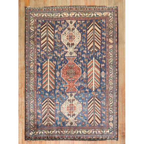 Persian Shiraz Tribal Small Rug No. j4019