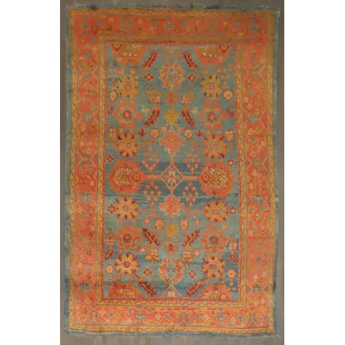 Antique Turkish Oushak Carpet No. j4044