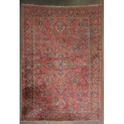 Traditional Antique Persian Sarouk No. j4056