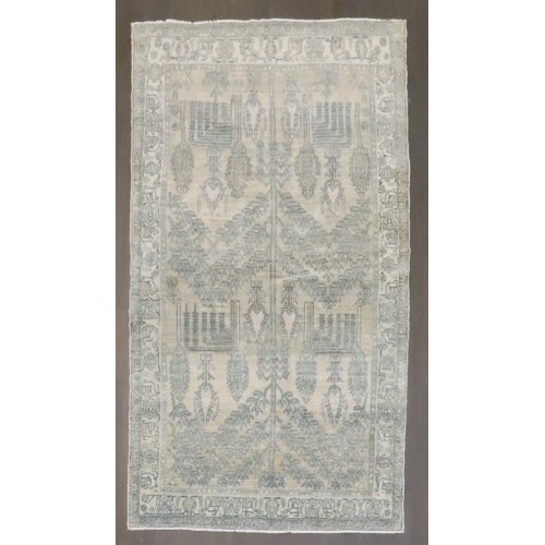 Tree of Life Neutral Accent Malayer Rug No. j4066