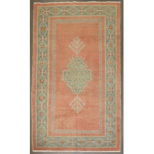 Antique Turkish Borlou Oushak Rug No. j4087