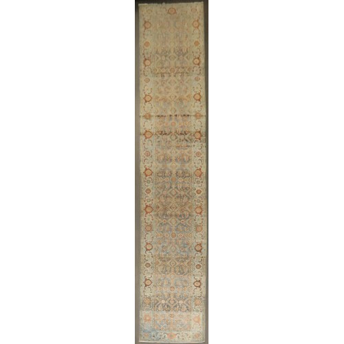 Wide Long Antique Malayer Runner No. j4107