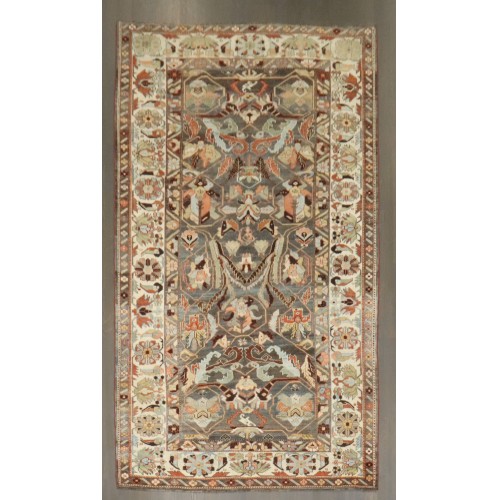 Antique Decorative Bakhtiari Masculine Rug No. j4109